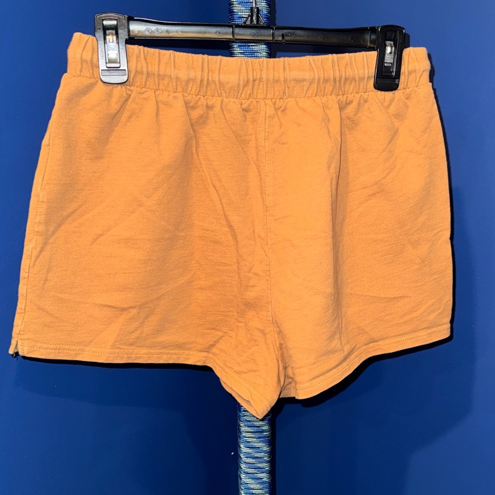 Forever 21- Women's Tan Drawstring Shorts Size Large - Picture 4 of 14